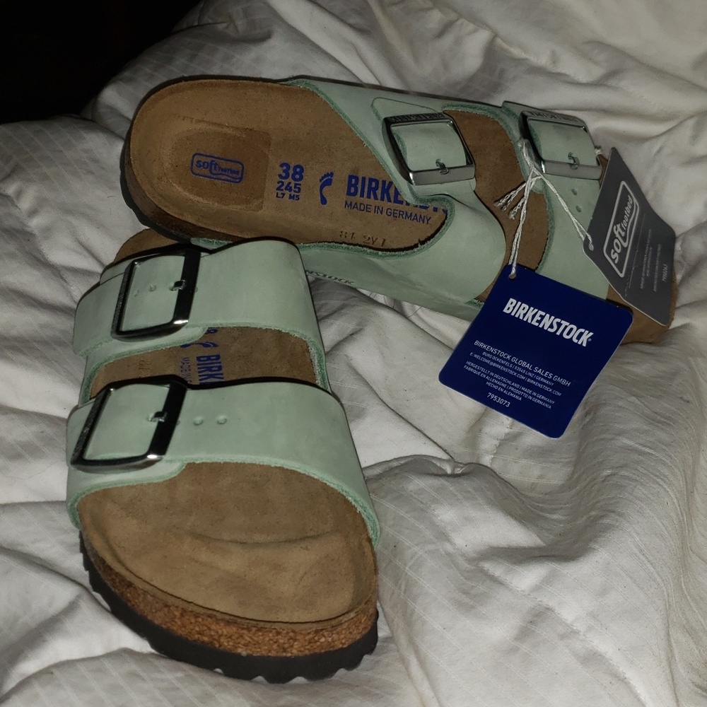 Birkenstocks Arizona soft bottom